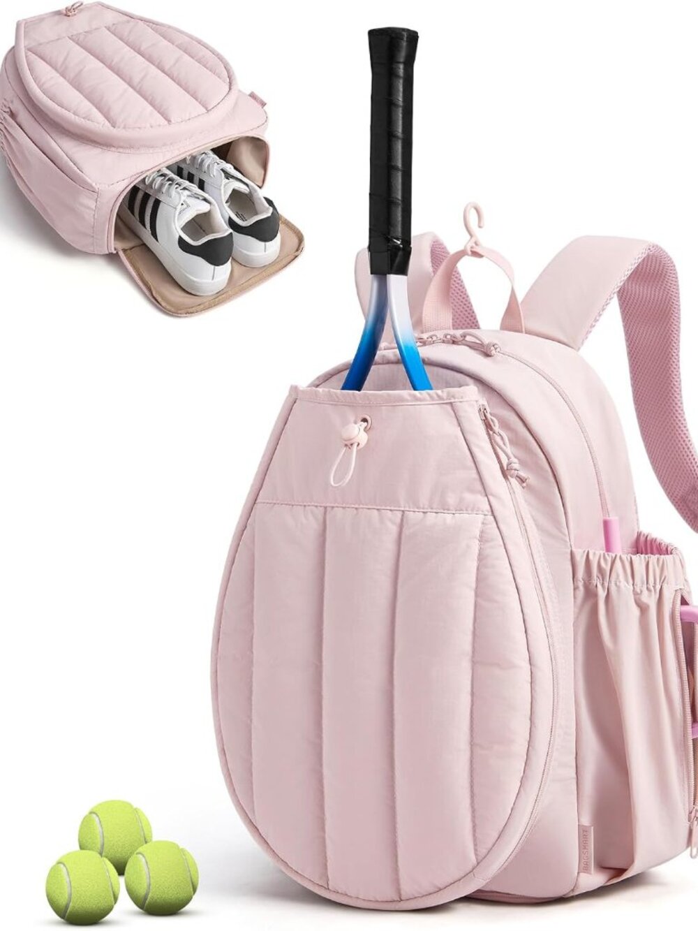 Tennis Gym Bag for Women, 3-in-1 Sports Duffle Sling Backpack | Fits 40oz Tumble
